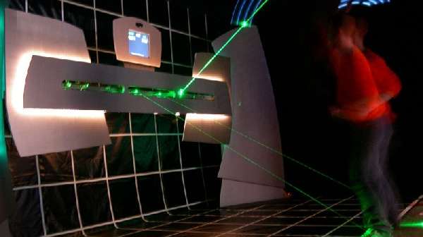 LaserSquash for Fitness and Fun