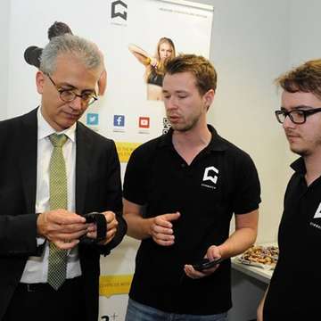 Gymwatch Presents Innovative Fitness Sensor at TU Darmstadt