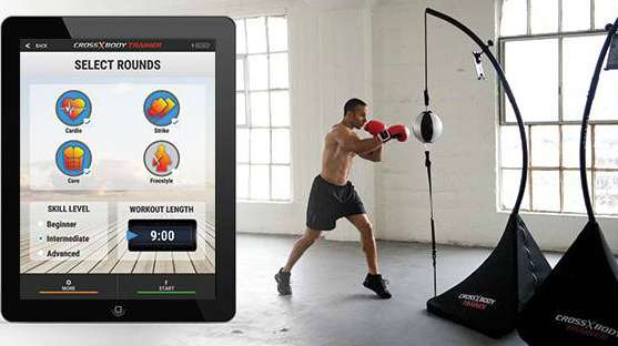 Nexersys Cross Body Trainer Uses Double End Bag to Deliver Intense Interactive Workouts