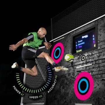 WallJAM Training Wall Helps Users Improve Ball Skills Through Interactive Sports Challenge