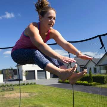 Springfree Trampolines Bring Smart Exercise to Your Backyard