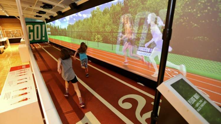 SportsZone Exhibition Illustrates Science of Sports Through Immersive Games