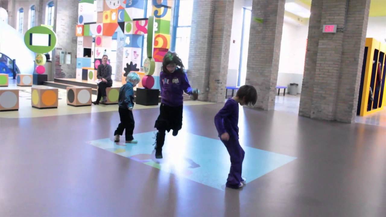 po mo interactive wall floor