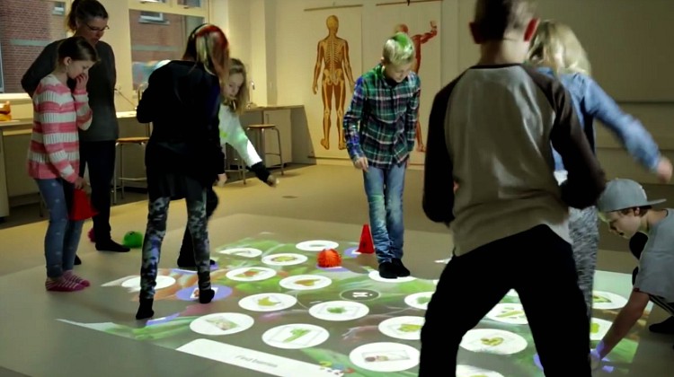 interactive education floor
