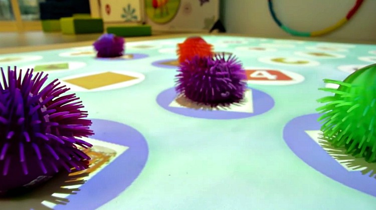 interactive education floor